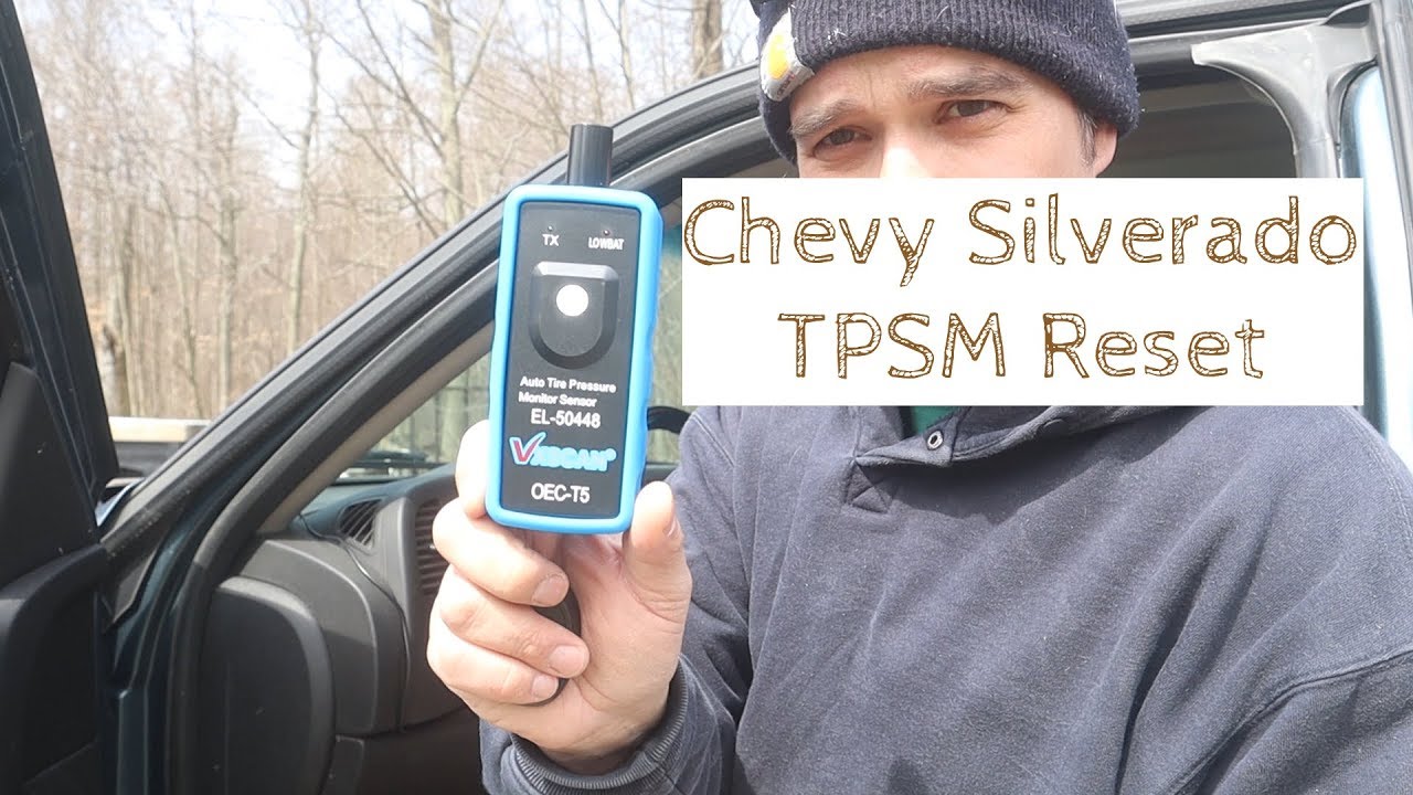Chevy Silverado Tire Pressure Sensor Reset