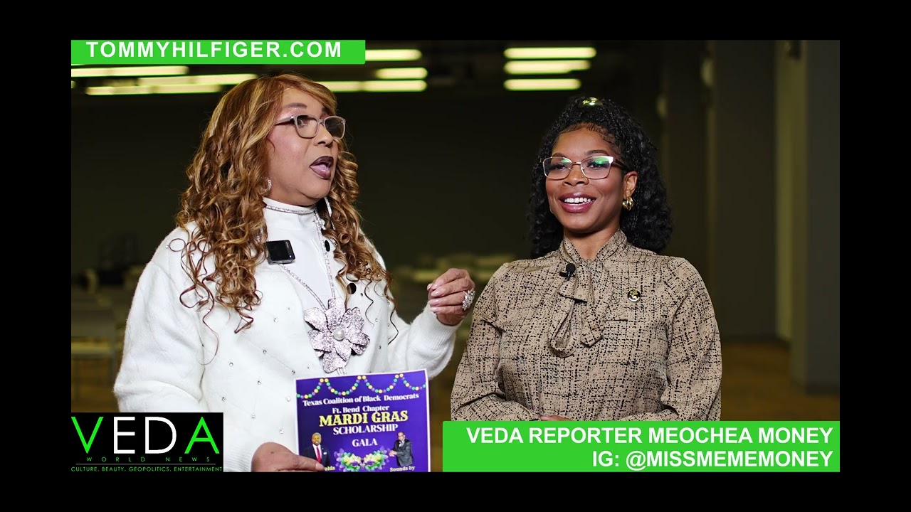 VEDA WORLD NEWS | MEOCHEA MONEY INTERVIEWS ATTENDEES FROM CONGRESSMAN AL GREEN PRECINCT CHAIR MIXER