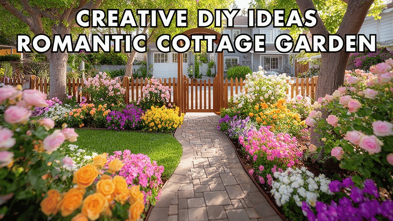 Small Space, Big Charm: Cottage Garden Transformations 👒