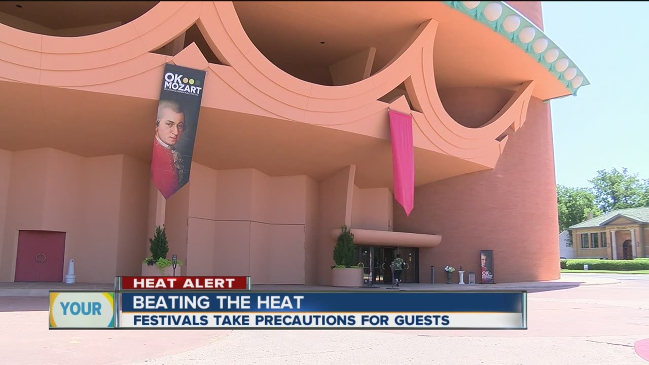 Beating the heat; festivals take precautions