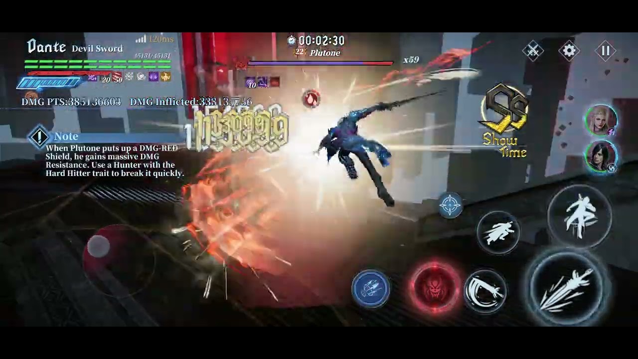 DMC POC - BH - HAH-S - NoSDT Dante - Plutone Kill