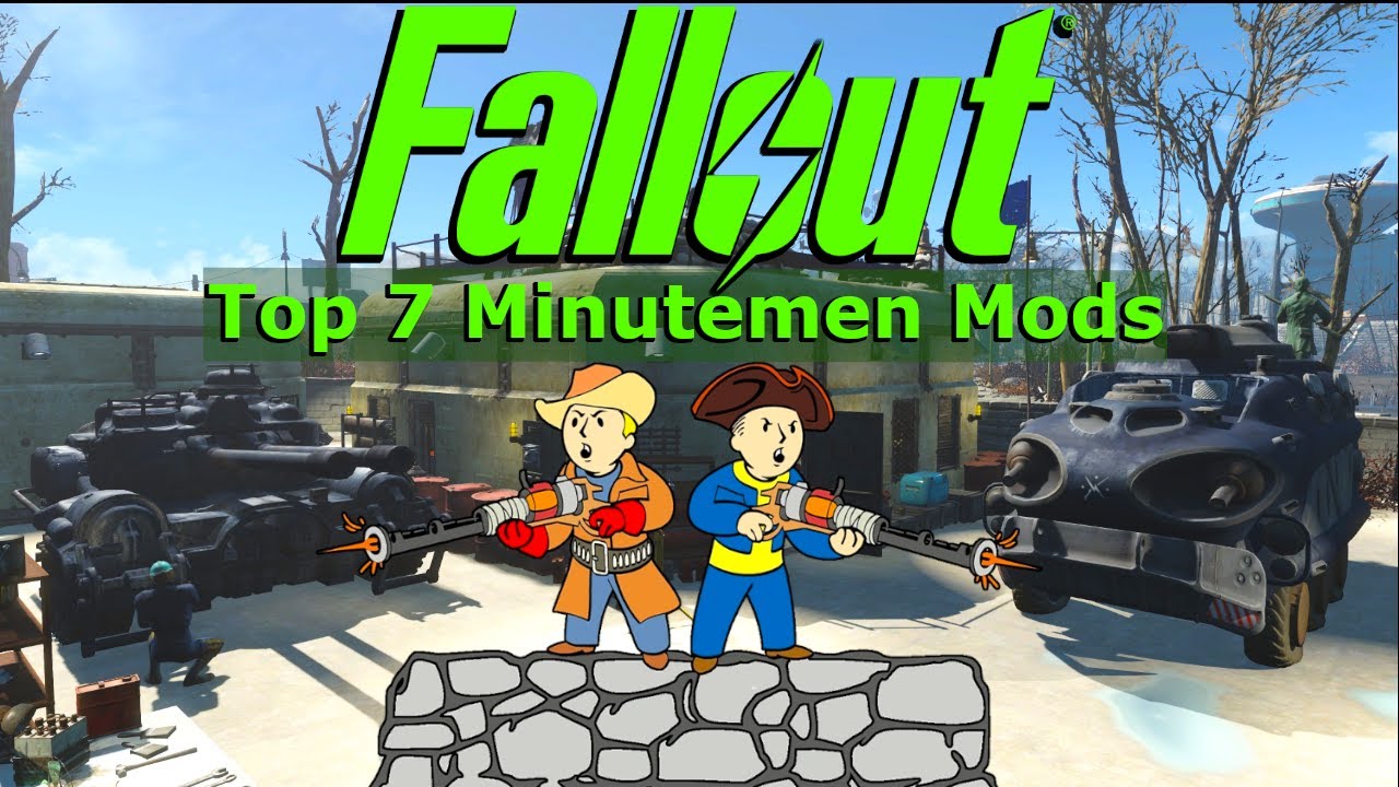 7 лучших модов Fallout 4 для улучшения минитменов | XBOX/PC | 2023