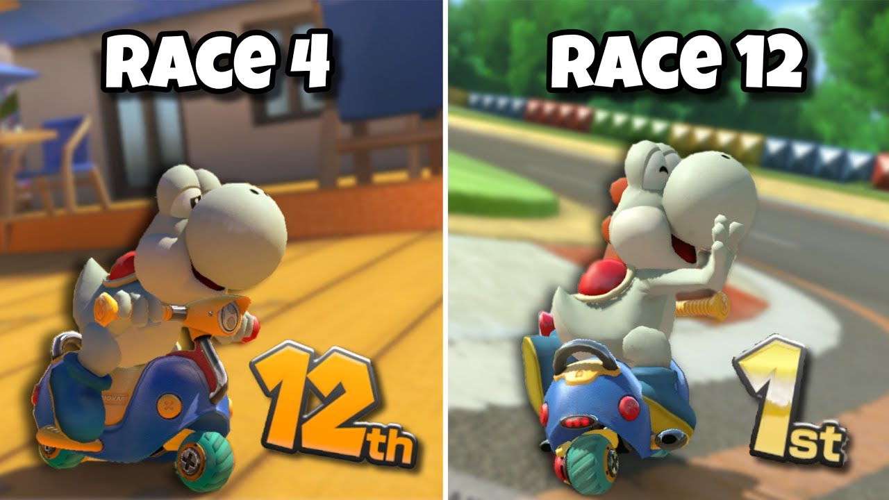 Proving it's NEVER over til it's over in Mario Kart 8 Deluxe