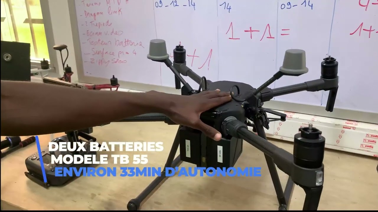 DJI Matrice 210 RTK Drone industriel conçu pour les professionnels