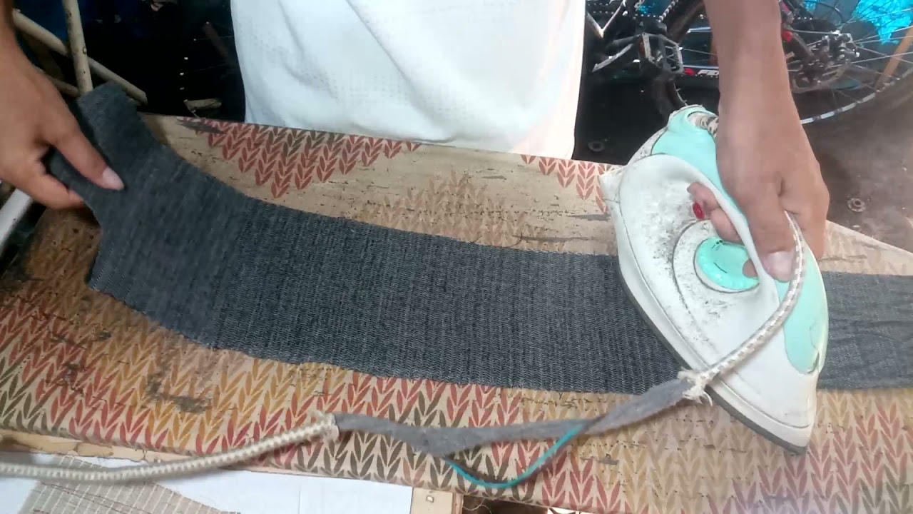 Pasilip, Buhay Coat Maker. Paano mag dikit ng fusing sa harap ng coat at facing.