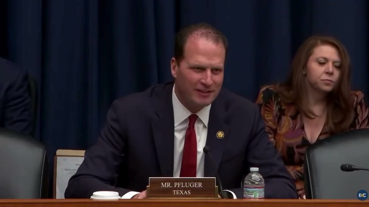 Rep. Pfluger Participates in Energy Subcommittee Hearing