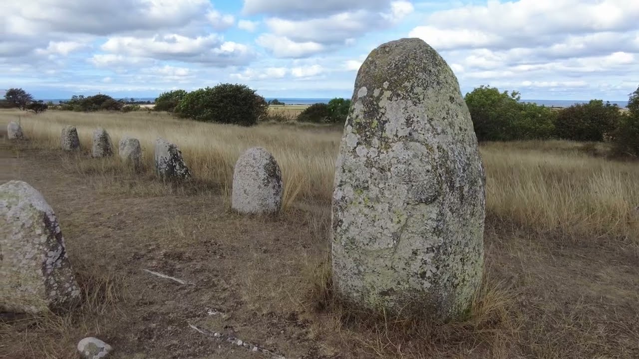 Viking graves at Gettlinge Grave Field on Öland, Sweden