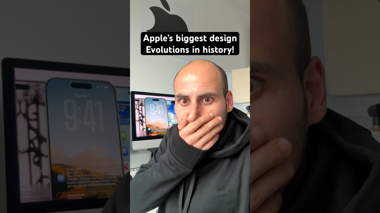 iOS 6 vs iOS 7 vs iOS 18 vs iOS 26!