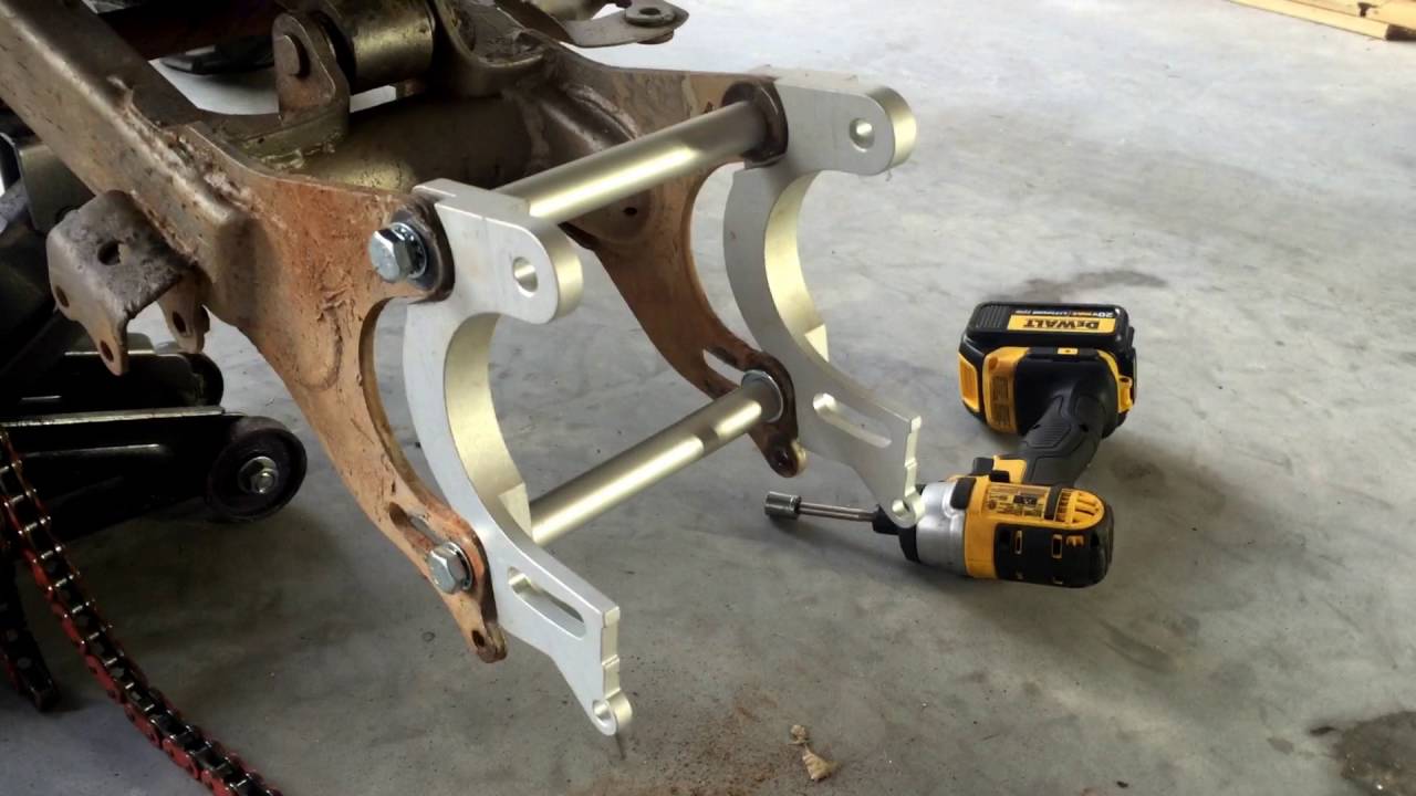 How to Install Yamaha Blaster / Banshee Swing-arm Extension Kit