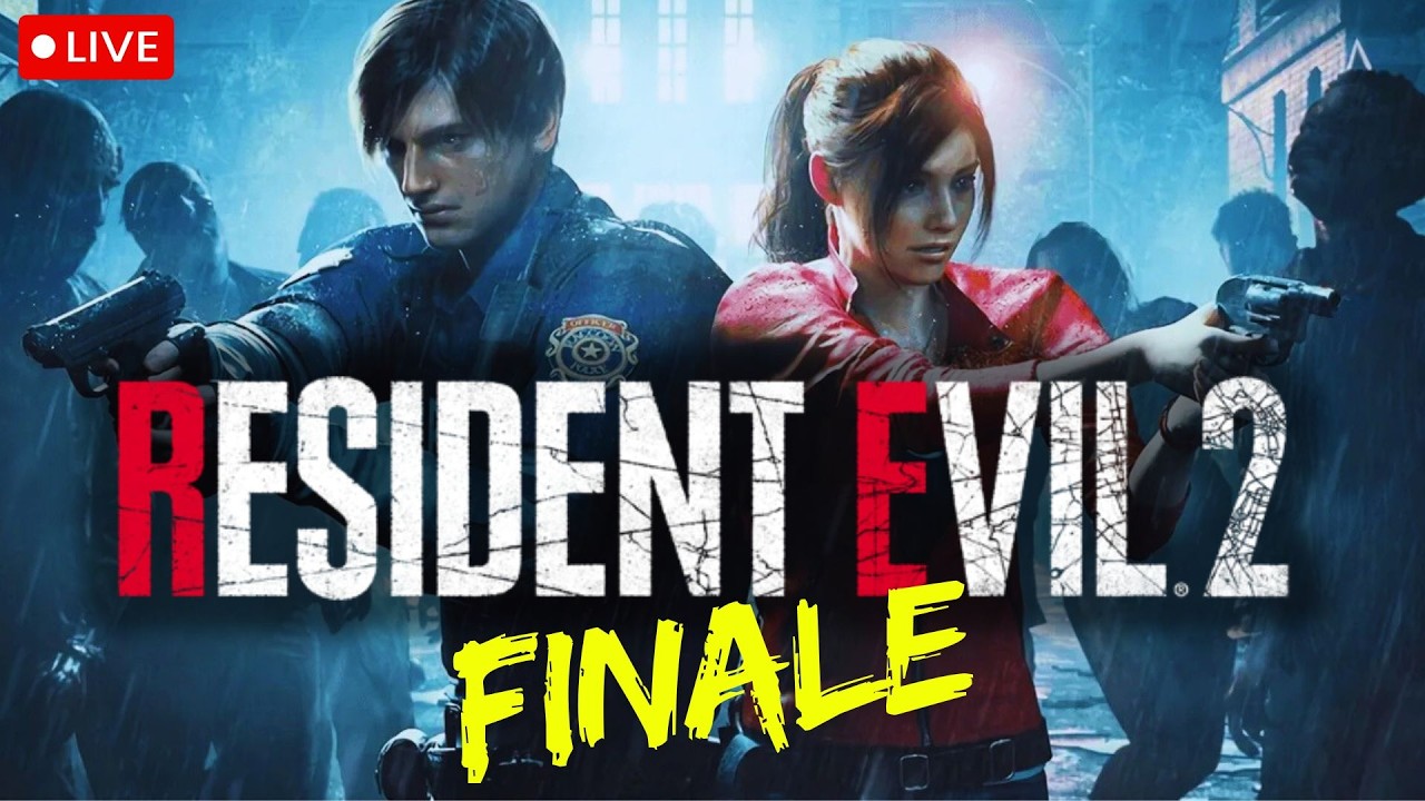 🔴#LIVE RESIDENT EVIL 2 FINALE! FIRST PLAYTHROUGH #ResidentEvil #Playstation #ResidentEvil2 #RE9