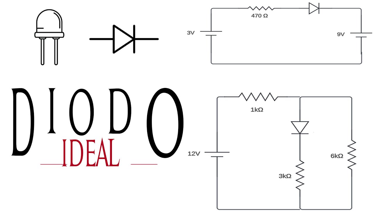 Diodo Ideal - Teoría y Ejemplos