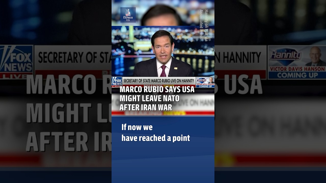 Marco Rubio Publicly Questions NATO Membership for US  #news #politics #trump #marcorubio #iranwar