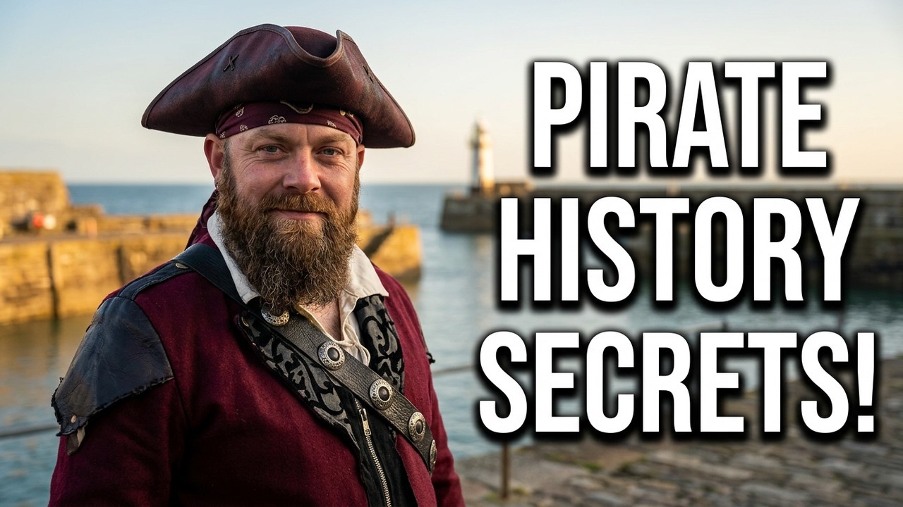 England's Maritime Secrets Revealed by a Costumed Pirate Character