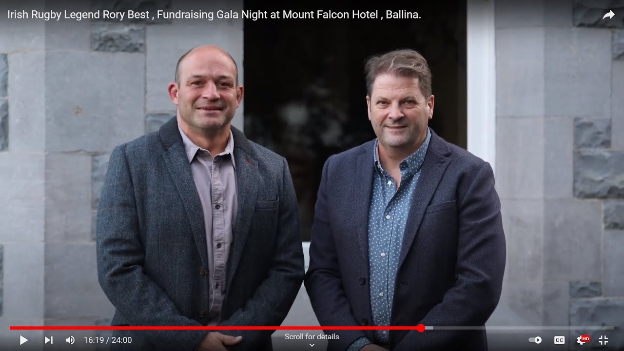 Rory Best: A Night of Rugby Excellence and Fundraising at Mount Falcon Hotel, Ballina