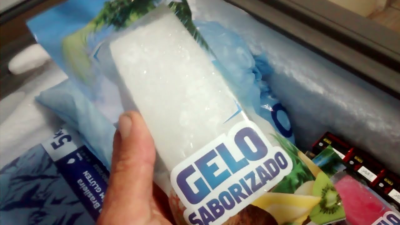 Começamos a fazer o gelo saborizado de 200 gramas, o que achamos do resultado final.