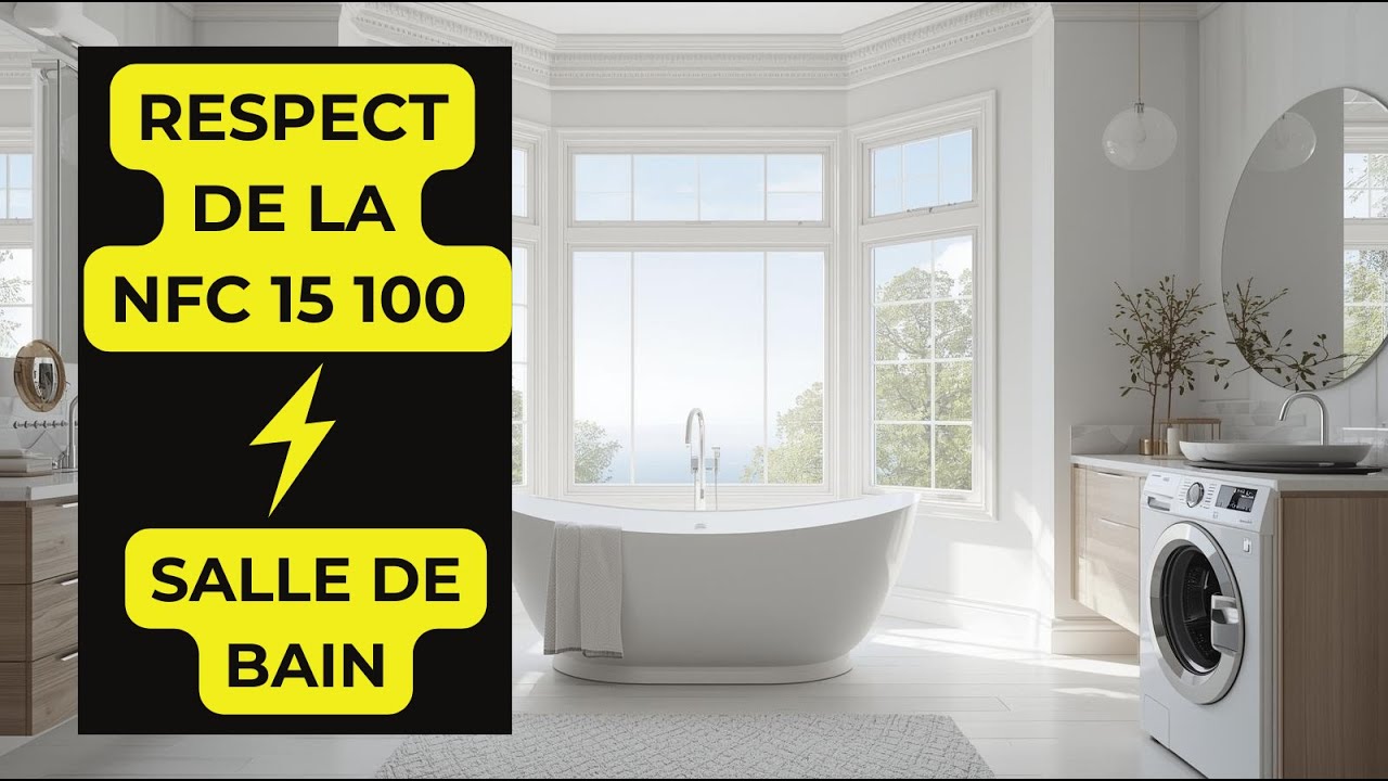 Volumes électriques salle de bain : Comment respecter la norme  NF C 15-100