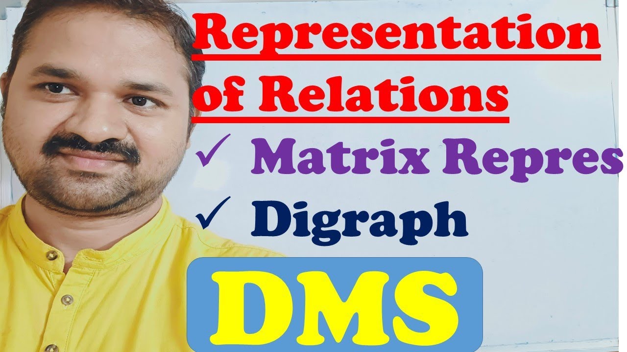 Representation  of  Relations  || Relational Matrix || Digraph Representation ||Discrete Mathematics