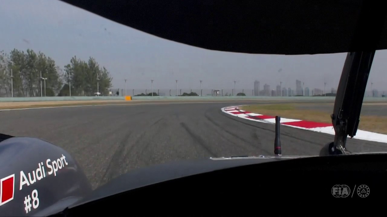 Onboard Lap - Audi #8 in Shanghai