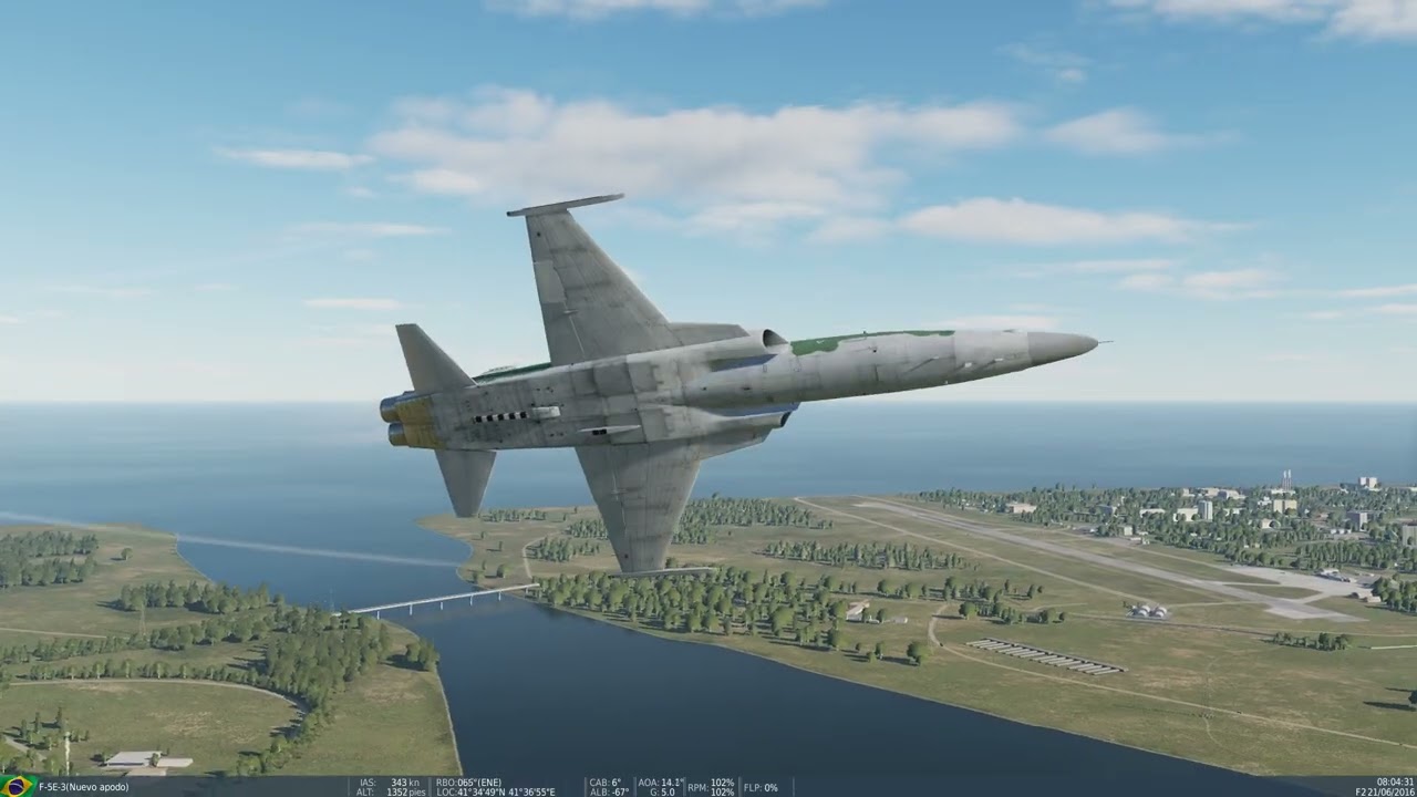 F-5 FAB TEST FLYING