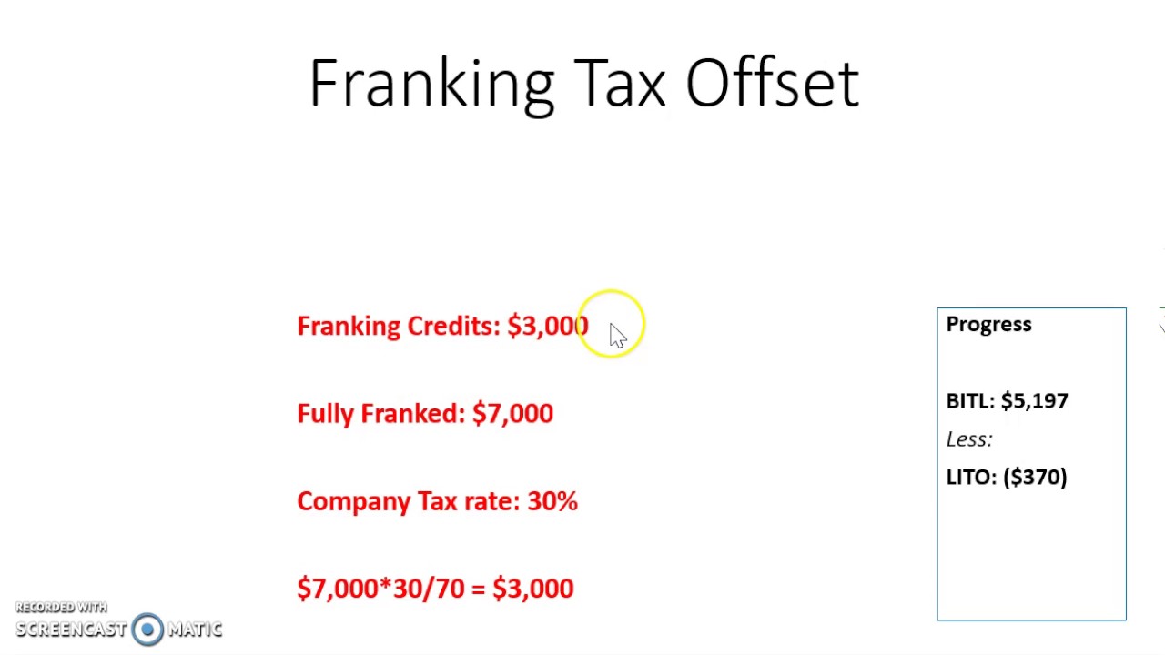 Basic income tax practical example as covered in taxation law UTS