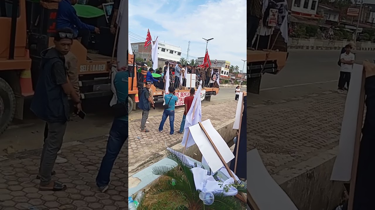Demo Aceh hari ini