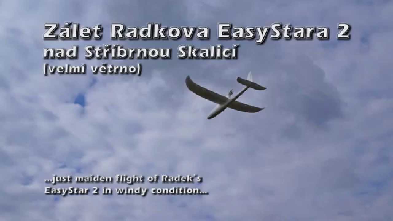 Zálet Radkova EasyStara 2 nad Stříbrnou Skalicí.