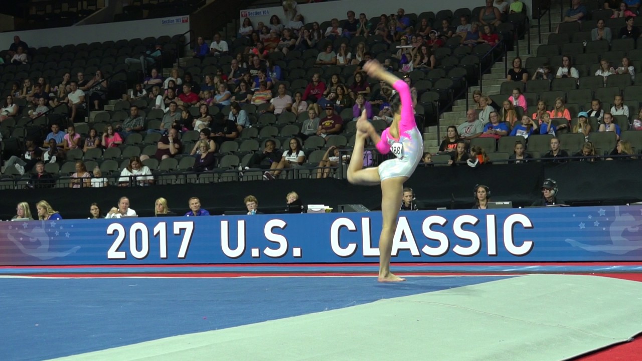 Sienna Robinson - Floor Exercise - 2017 U.S. Classic - Junior Competition