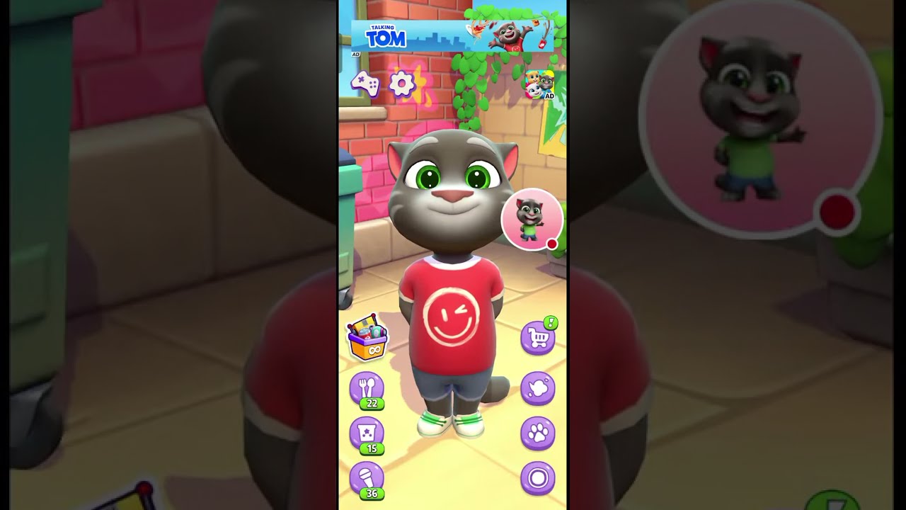 Talking Tom cat 🐈 and Jerry Tom suscribe my chennal