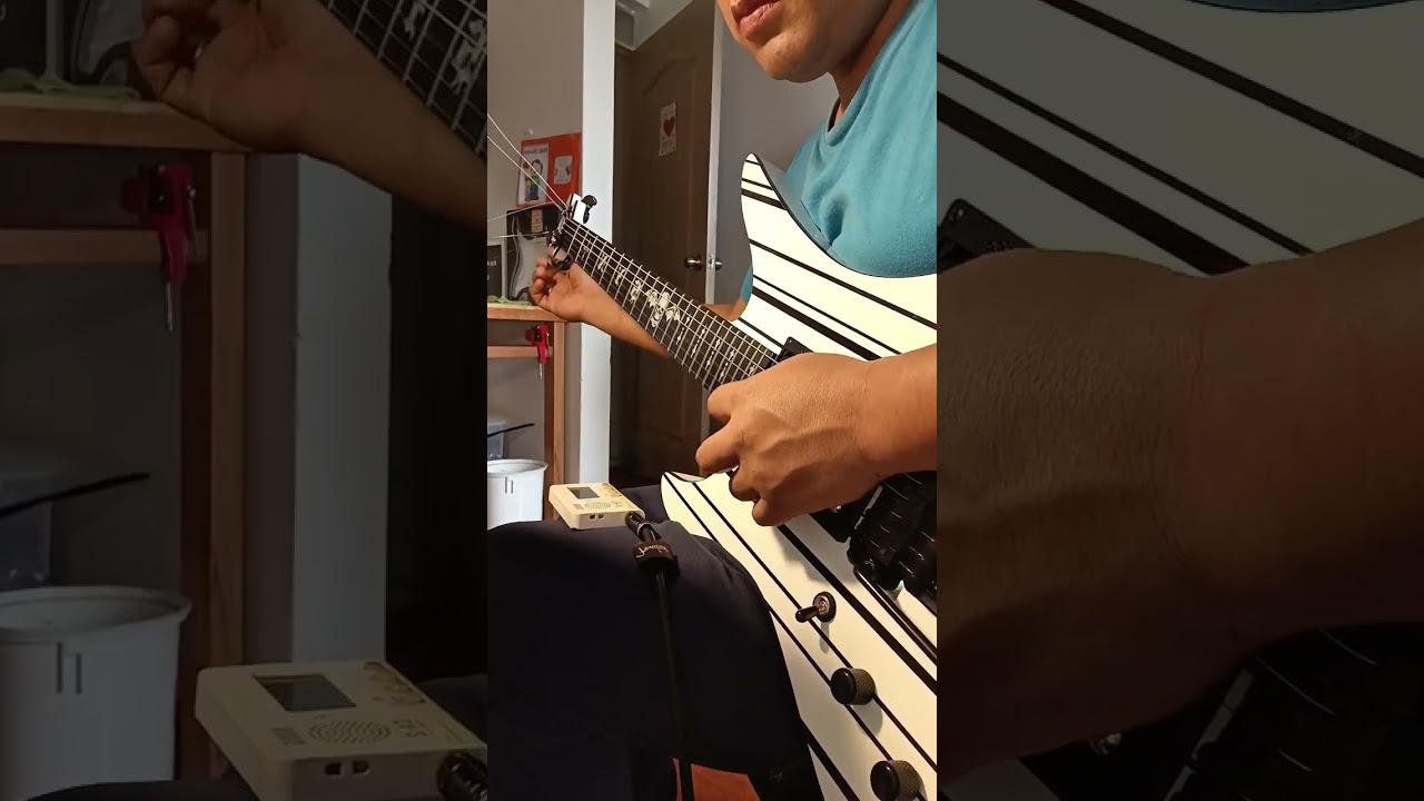Schecter Synyster Gates Custom Calibraci&oacute;n 😈🎸🇵🇪.... #schecter #synystergates #guitar
