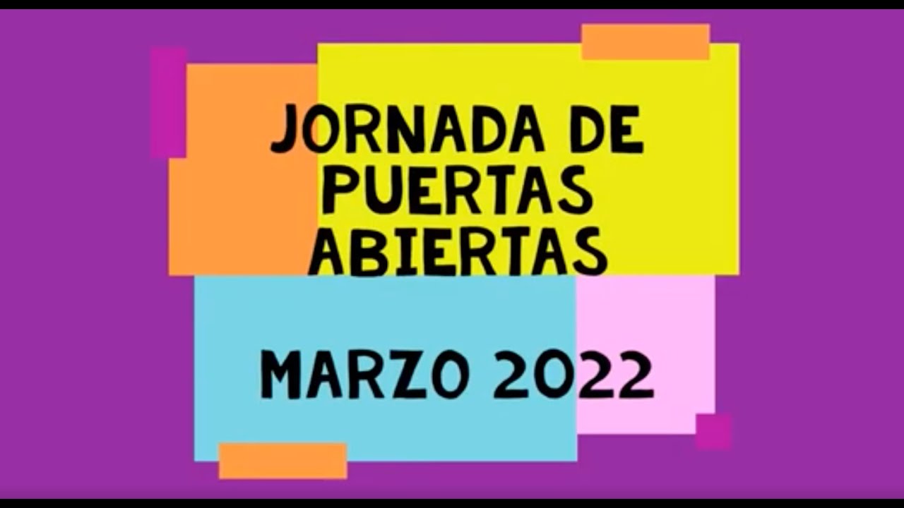 JORNADA PUERTAS ABIERTAS 2022 PRESENTACIÓN C P ENRIQUE ALONSO