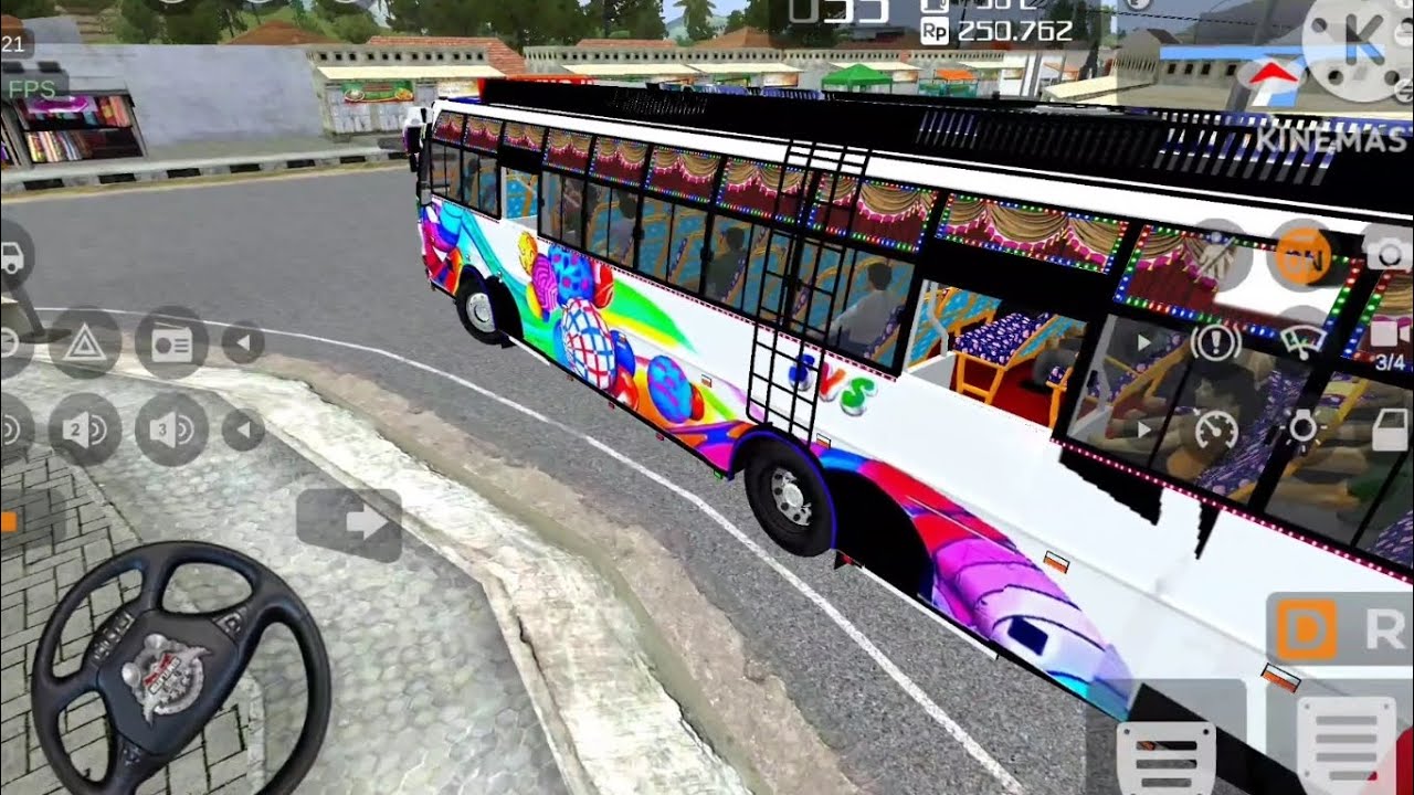 Kerala Style Bus Driving 🚍 | BUSSID Malayalam | Realistic Kerala Roads
