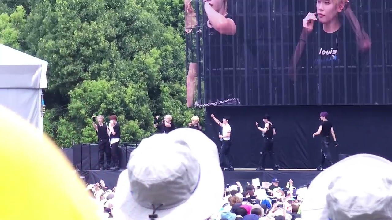【ZEROBASEONE】♫ゆらゆら (SUMMER SONIC 2024 OSAKA) (2024.8.17) サマソニ 제로베이스원 유라유라 YURAYURA