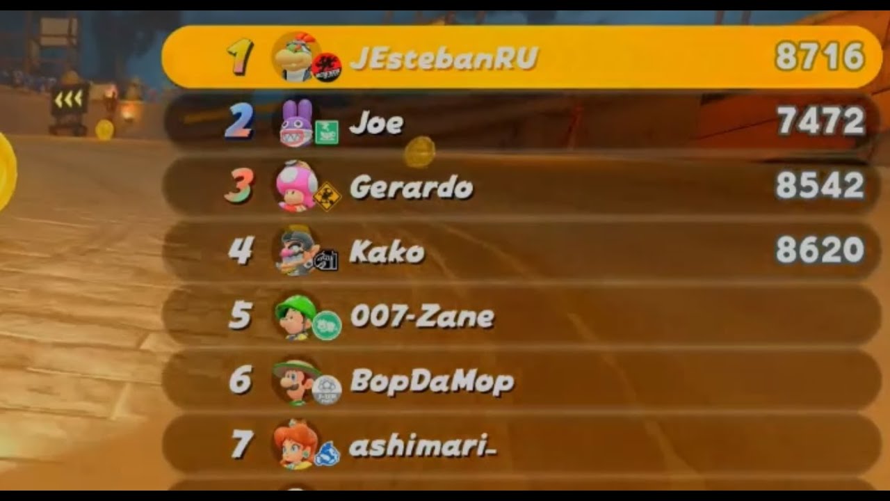 Reaching 8700 VR - ONLINE Knockout Tour [Mario Kart World]