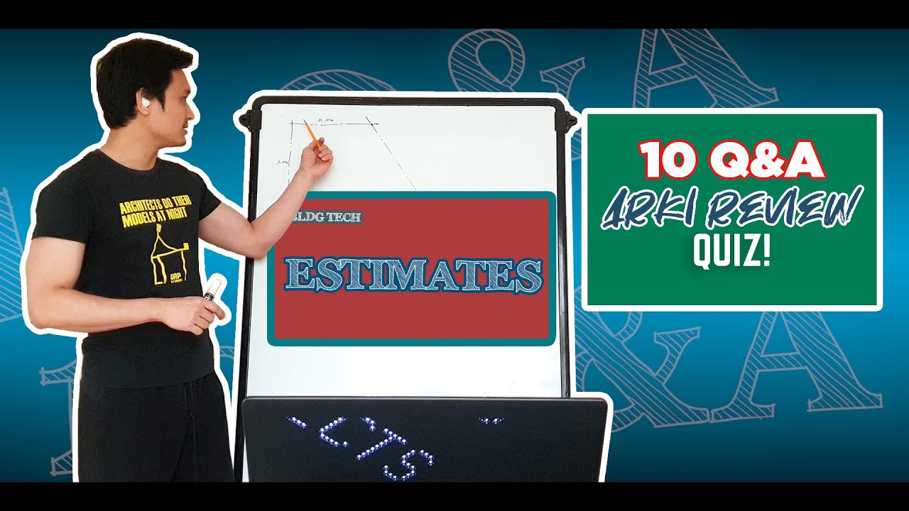 ARCHITECTURE REVIEW 003: ESTIMATES