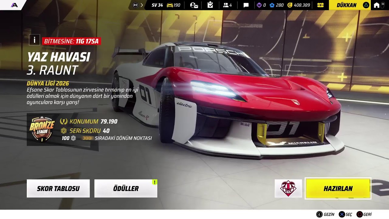 Asphalt Legends unıte PS5 pro part 300 yeni etkinlik