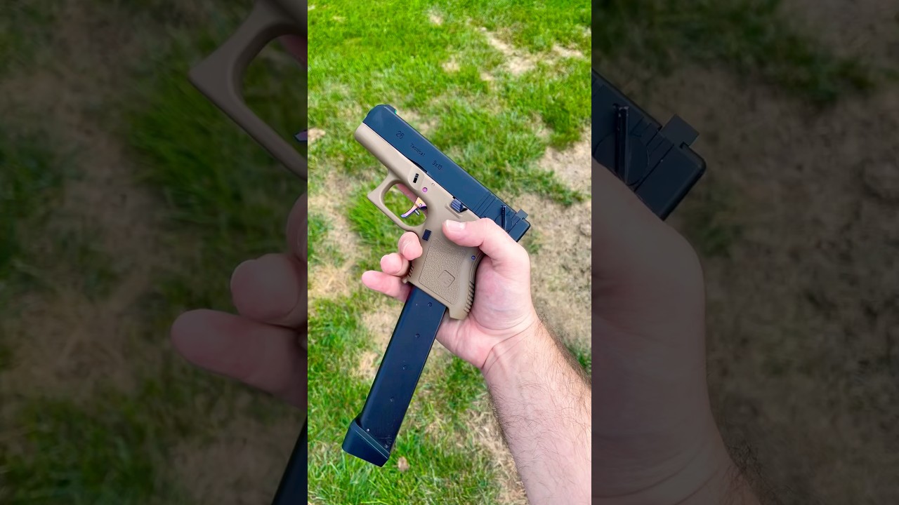 WE is a fast little Gas Blowback Pistol! #airsoft #airsoftgun #pistolonly #games #shorts
