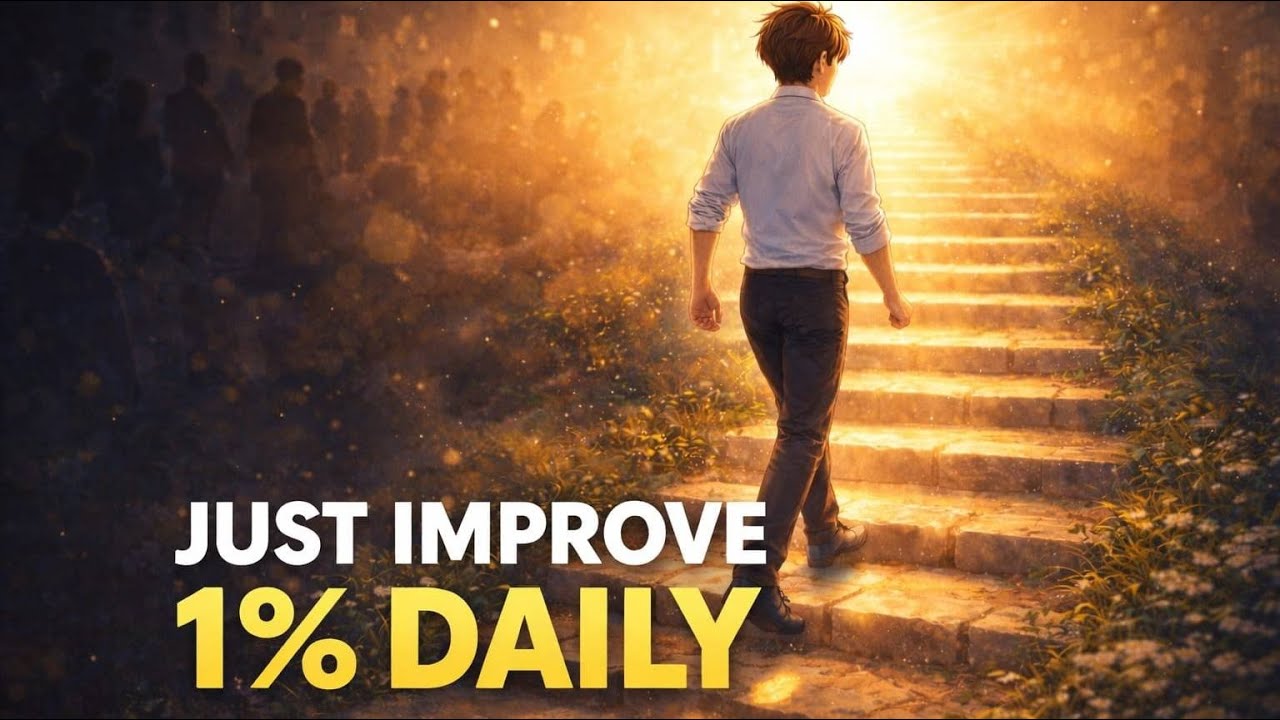 JUST IMPROVE 1% DAILY | This Simple Rule Will Change Your Life | Aspired Minds
