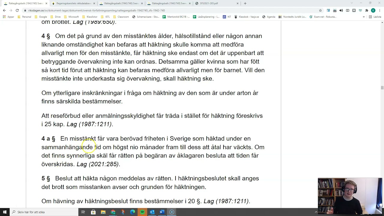 Brottm&aring;l - Del 4 - Frihetsber&ouml;vande tv&aring;ngsmedel