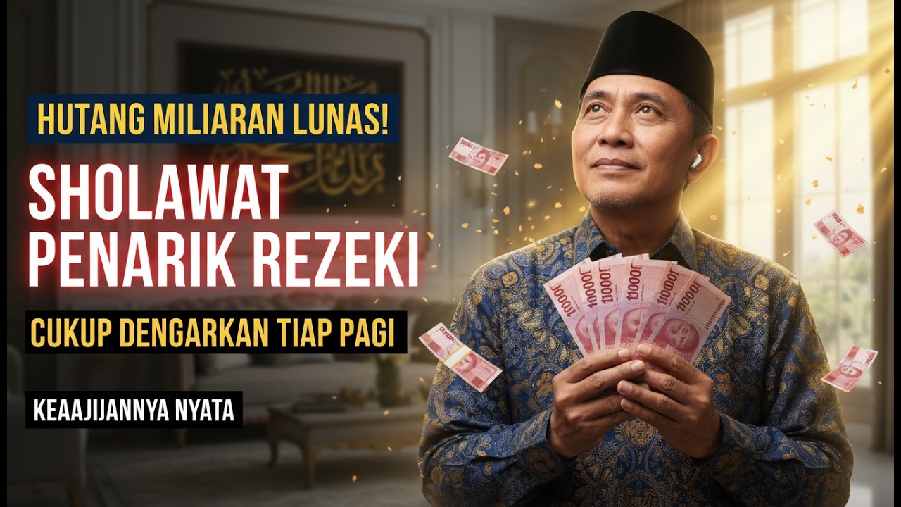 Sholawat Nabi Pengundang Rezeki: Sholawat Jibril, Nariyah, Busyro & Asyghil