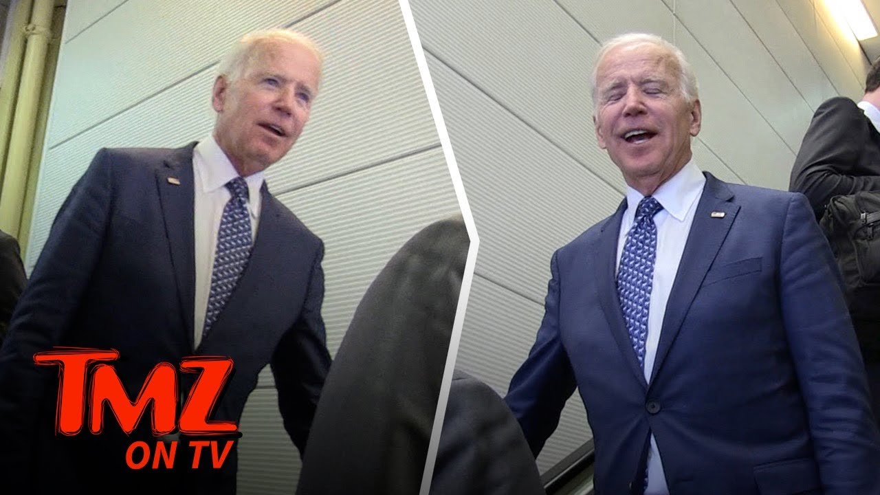 Joe Biden Gives His Super Bowl Pick! | TMZ TV