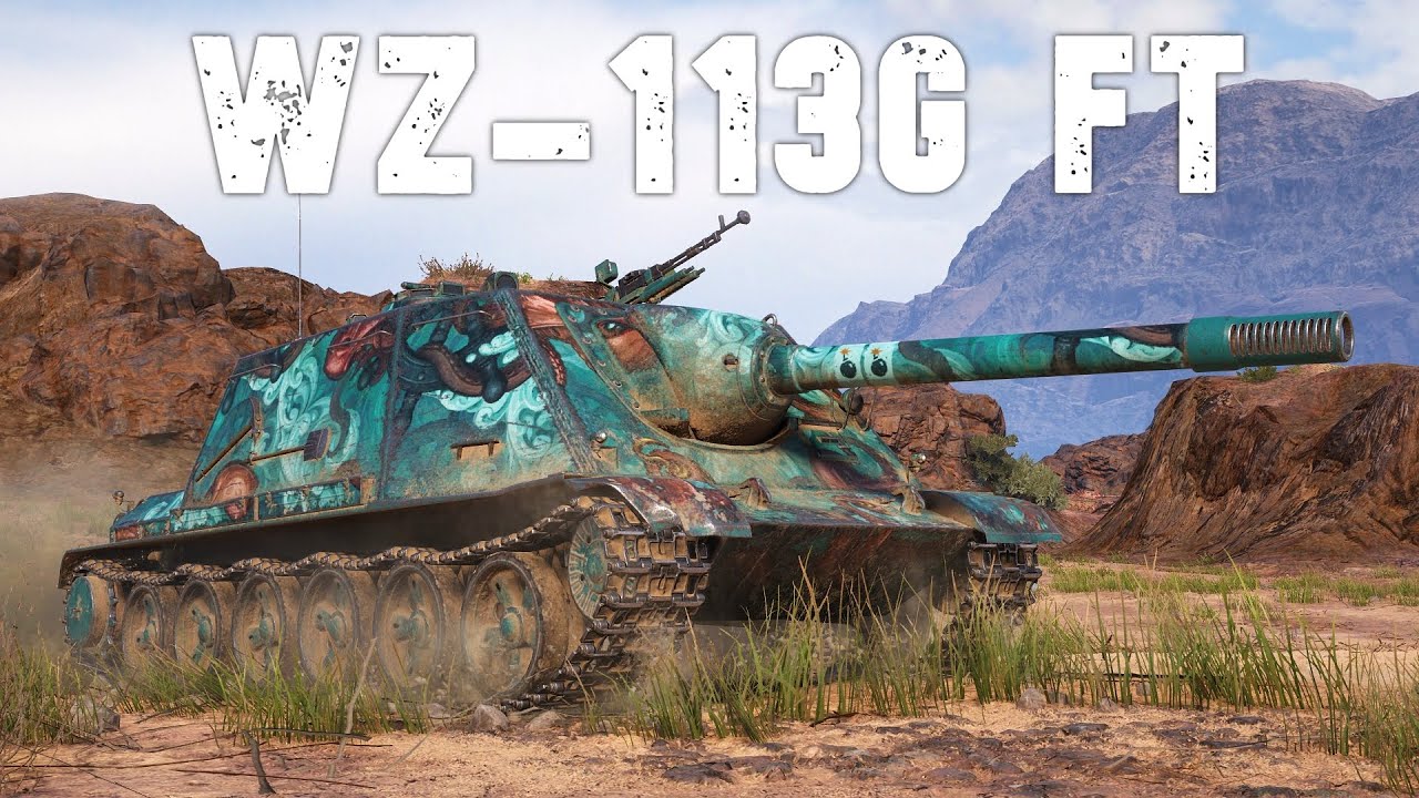 World of Tanks WZ-113G FT - Scary Accuracy!