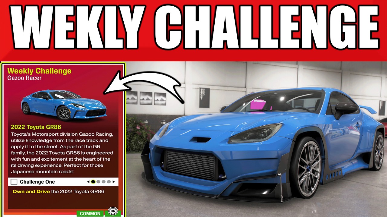 Forza Horizon 6 Weekly Challenge Gazoo Racer - Full Guide (Summer Festival Playlist)