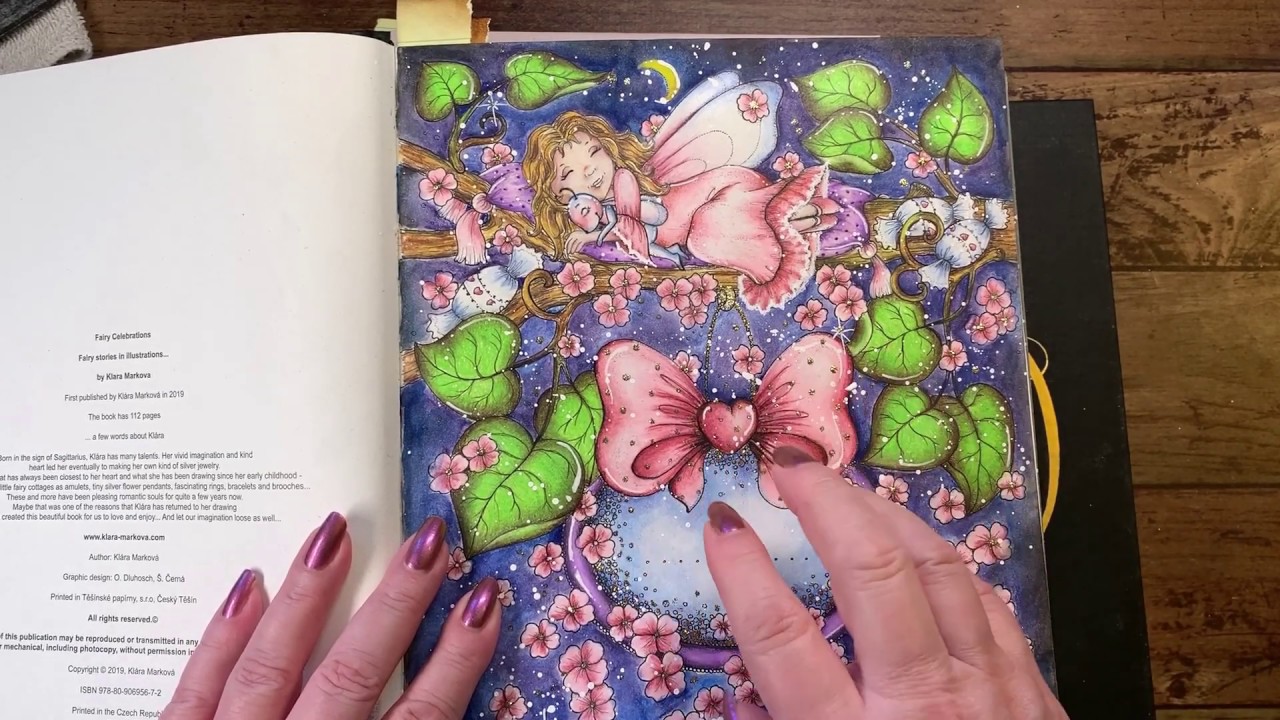 Adult Coloring - Completed pages Jan - Feb
