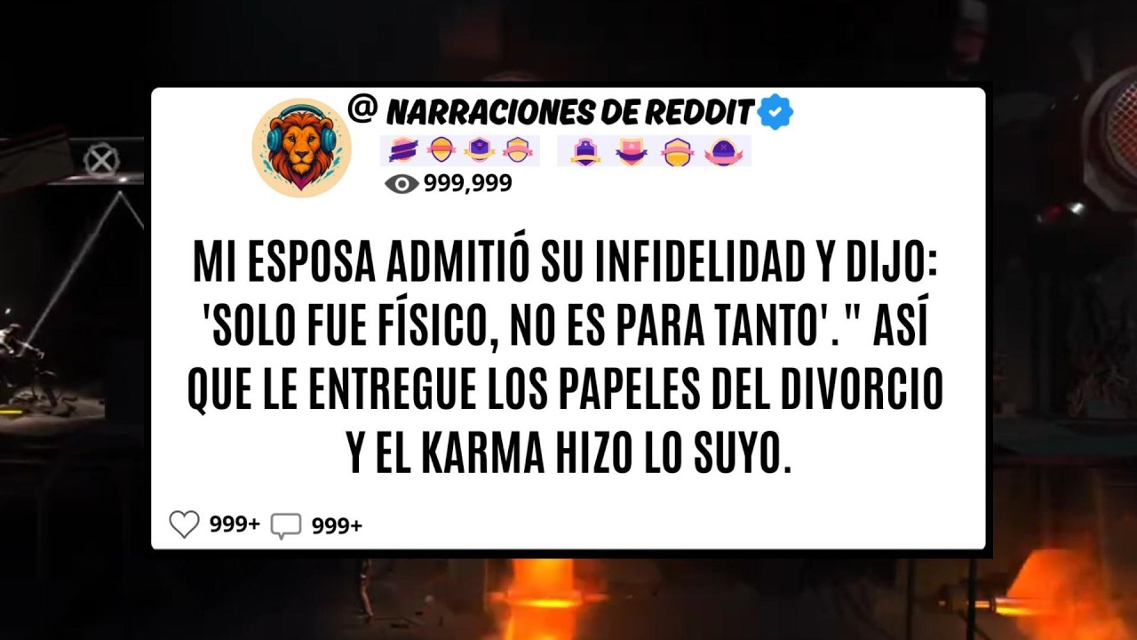 Mi ESPOSA admiti&oacute; su infidelidad y DIJO: 'Solo fue F&Iacute;SICO, no es para tanto'.