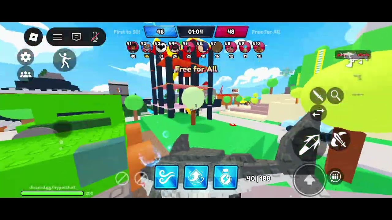 Hypershot gameplay sorry I'm not the best