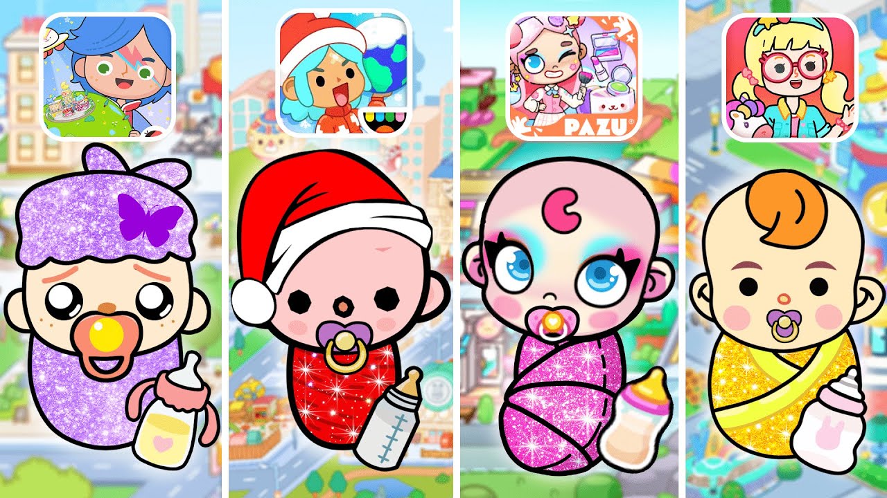 Bayi Toca Boca vs Bayi Avatar World vs Bayi Miga World vs Bayi Pepi House vs Bayi Yoya World 👶🍼