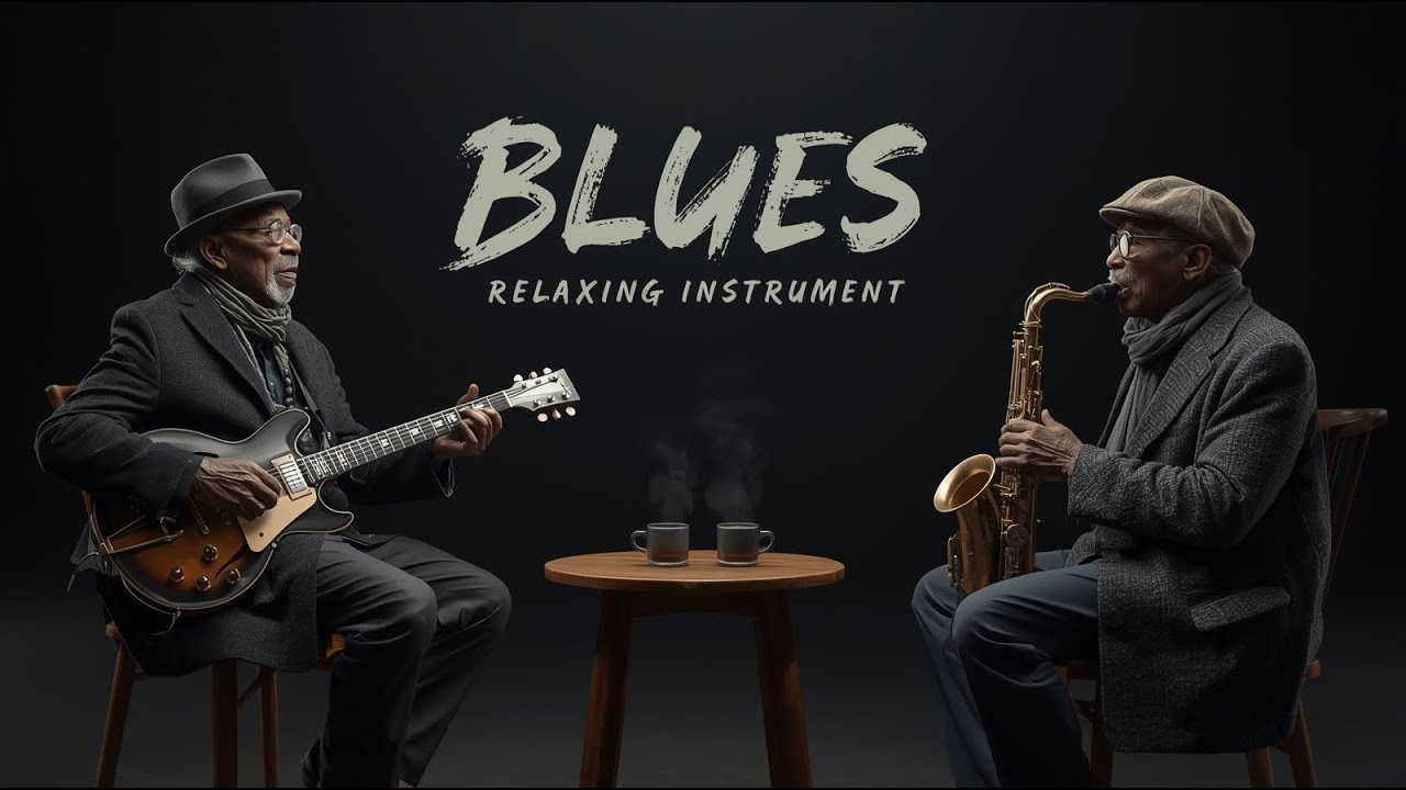 Night Gospel Blues Instrumental 🌙 Calm & Hopeful Vibes #302