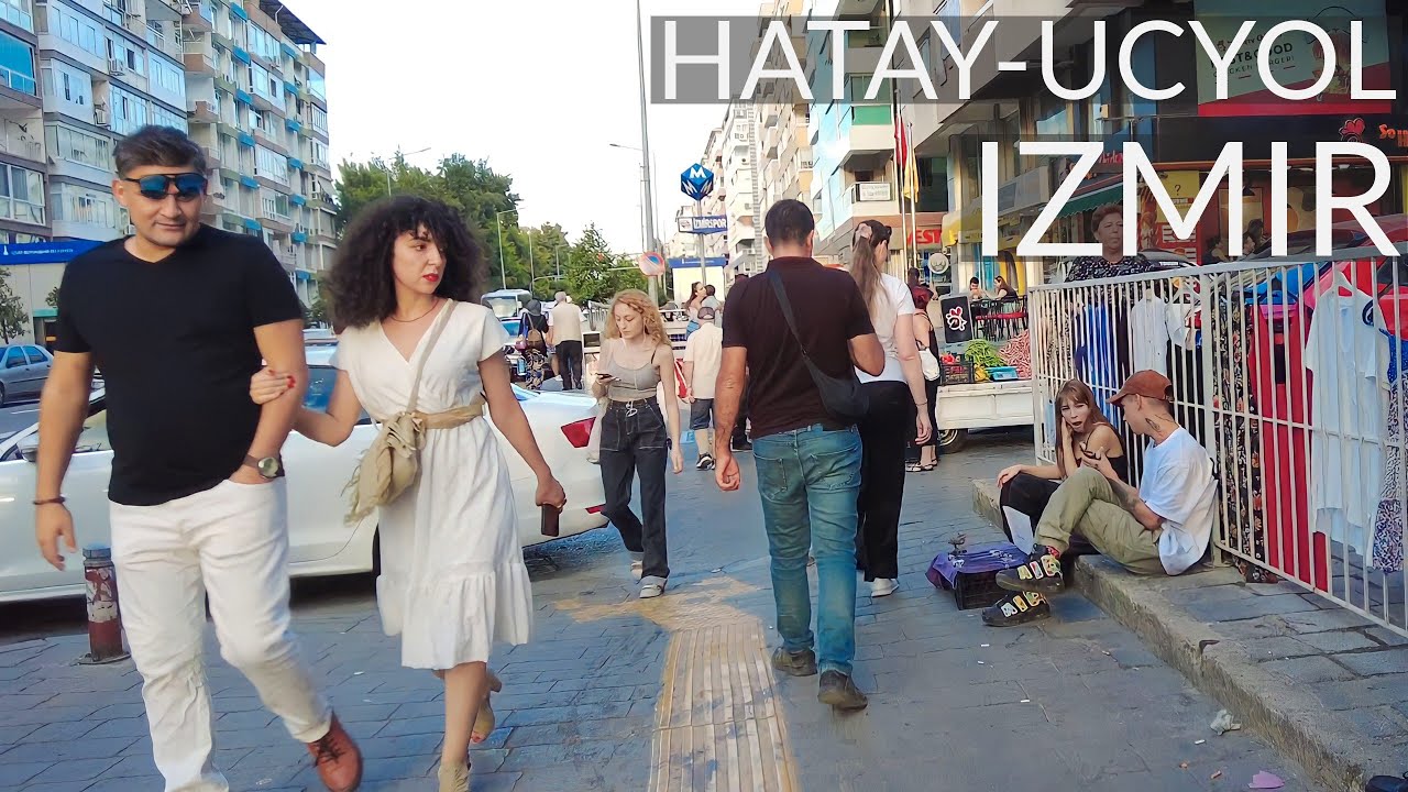 🇹🇷 Exploring İzmir: 4K Virtual Walking Tour from Hatay to Üçyol (NEW)