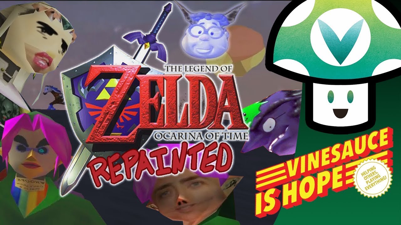 [Vinesauce] Vinny - Zelda: Ocarina of Time Repainted