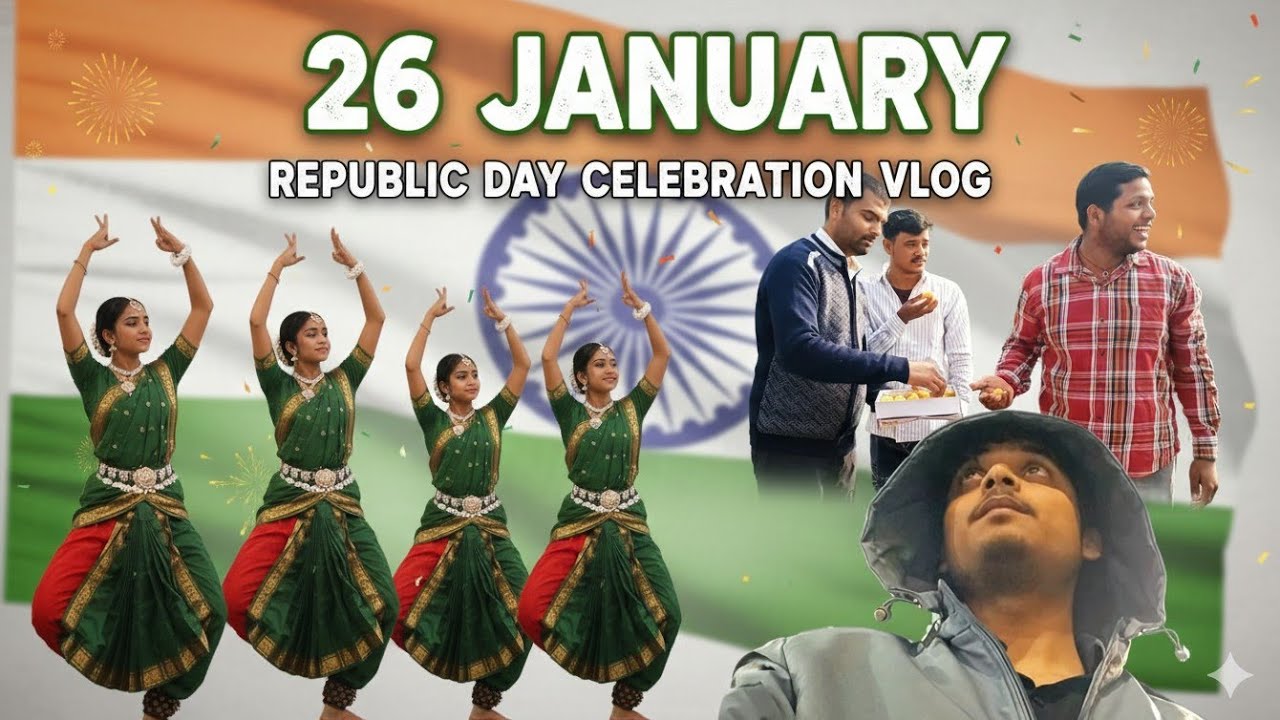 Republic Day dance 🇮🇳 #vlogging_with_rajan 